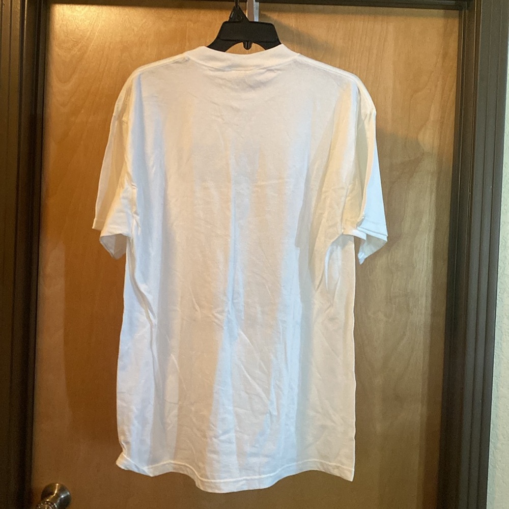 Rosie the Riveter Tultex White T-Shirt with Iconic Graphic; Size XL - Picture 4 of 5